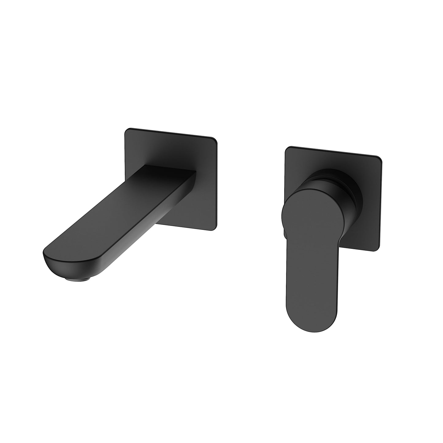 Concealed 2 hole washbasin mixer