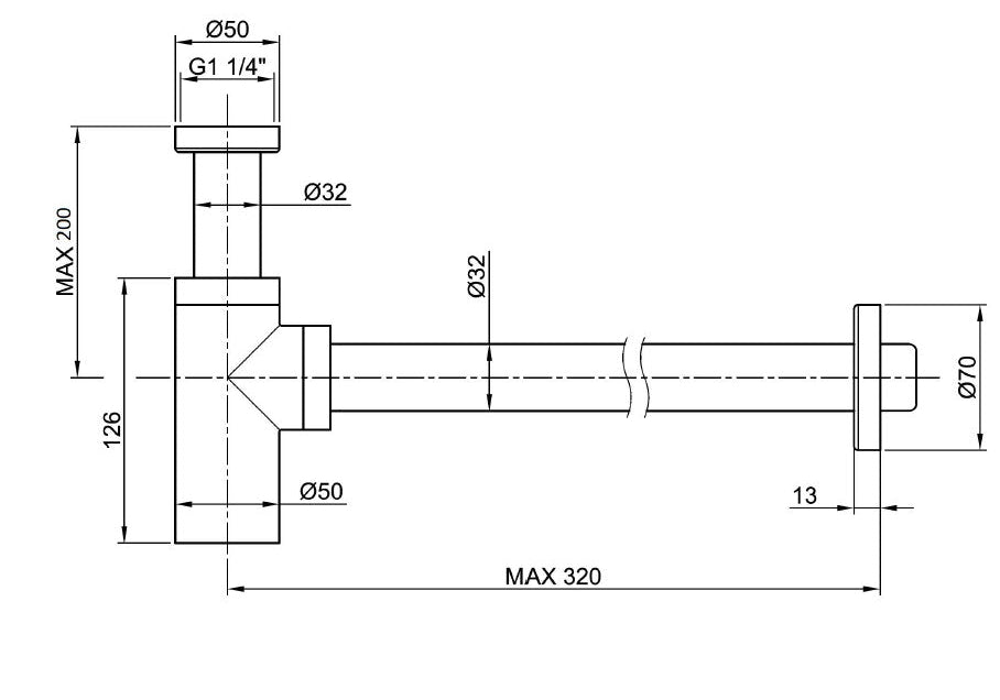 Stainless steel Sink Trap