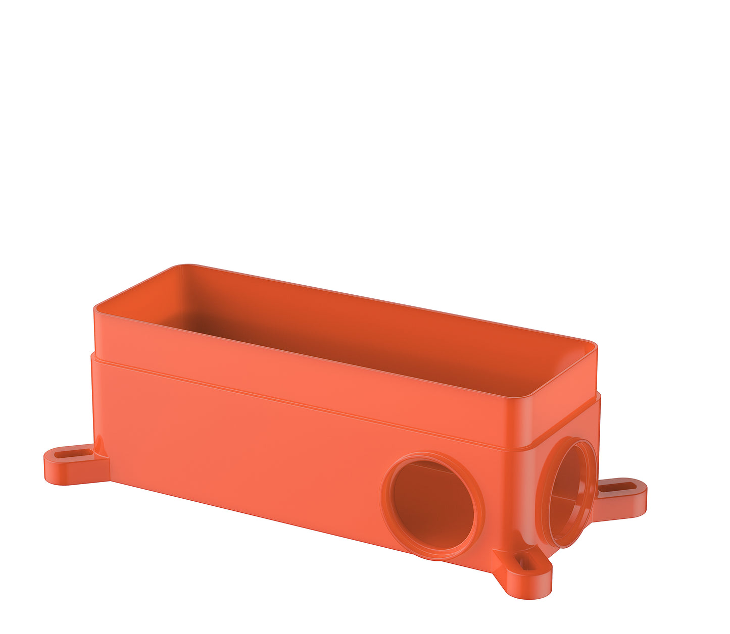 Concealed box for washbasin mixer