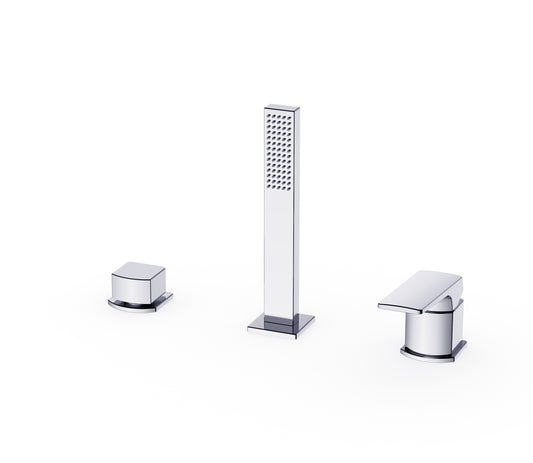 3 hole bath mixer
