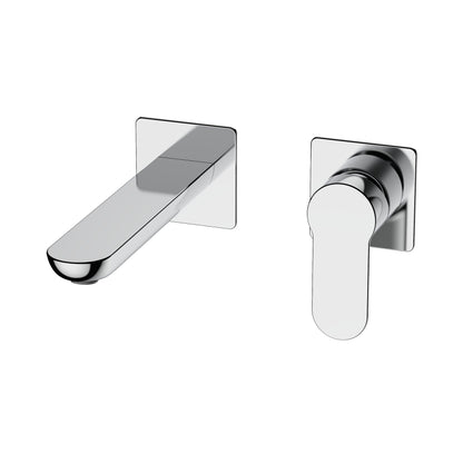 Concealed 2 hole washbasin mixer