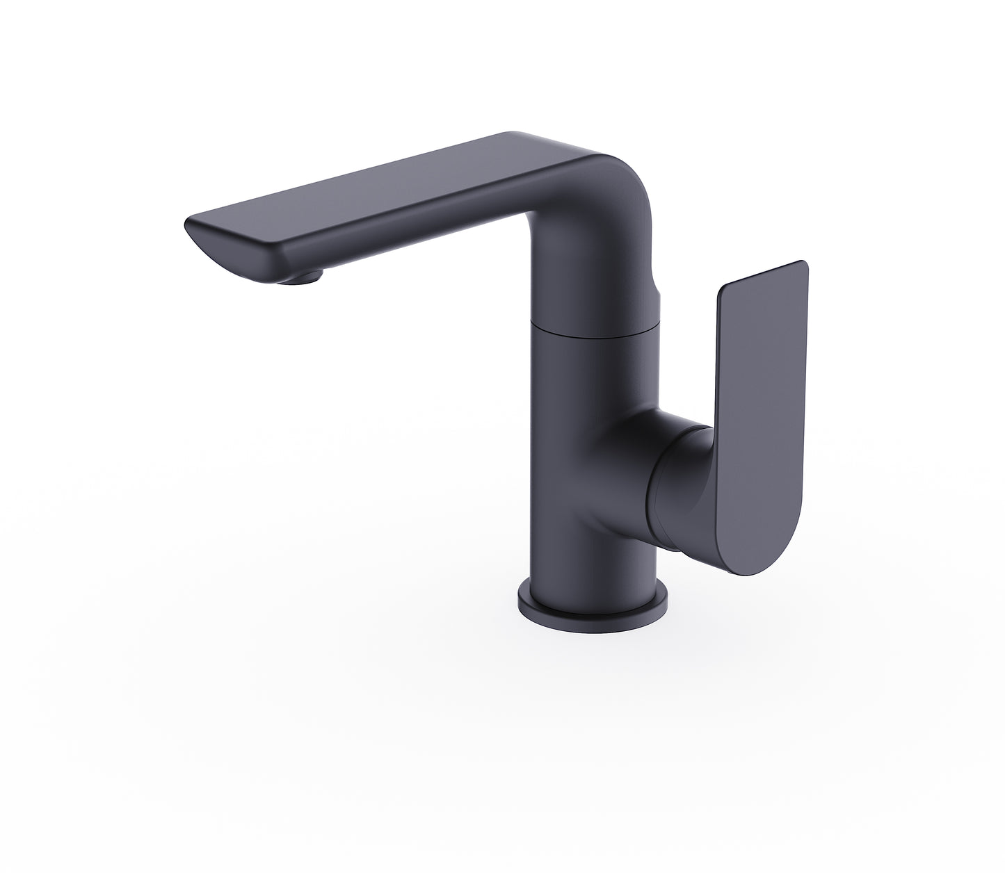 Side lever washbasin mixer