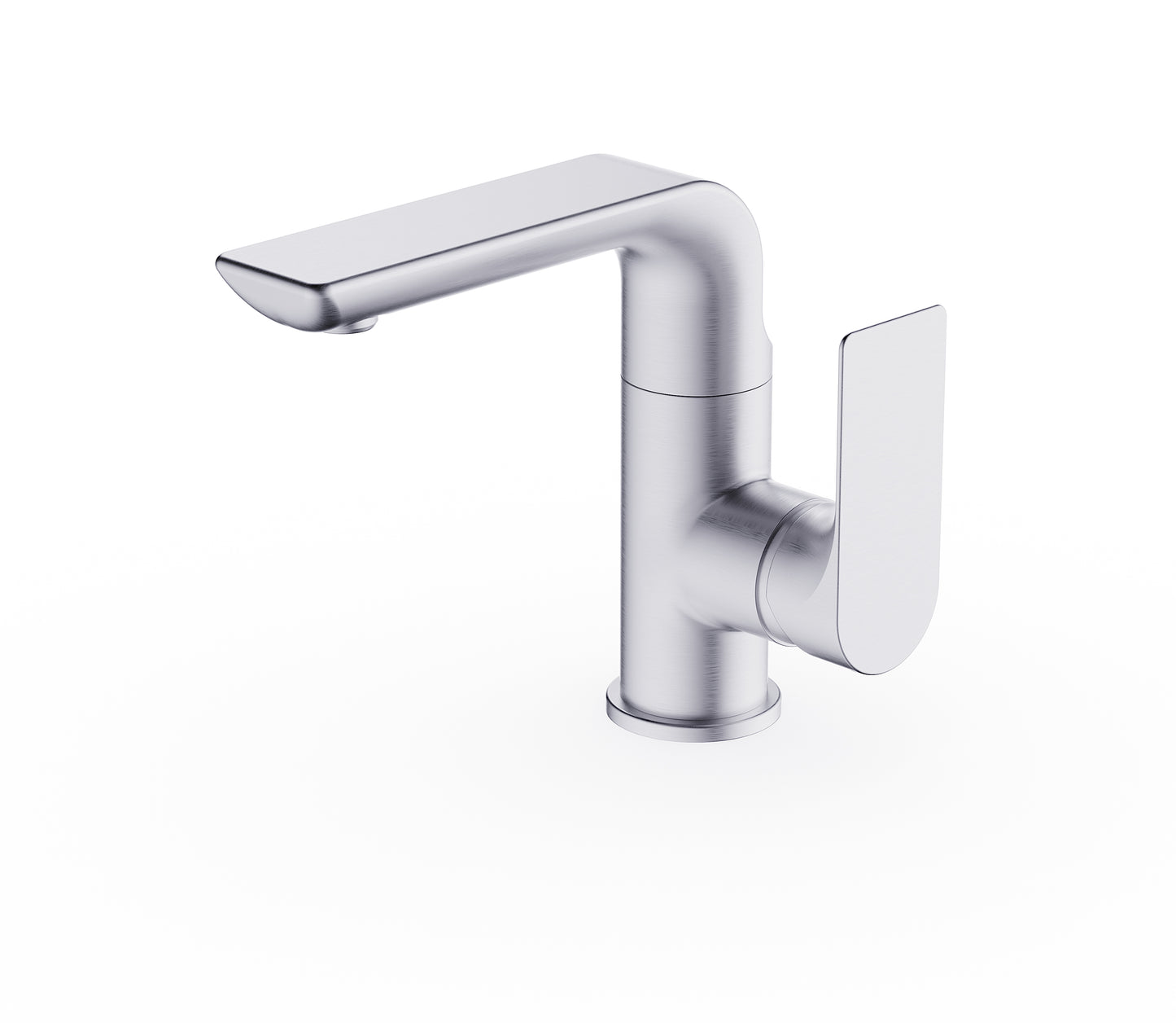 Side lever washbasin mixer