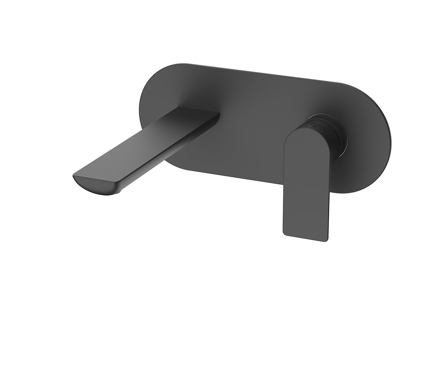 Build in washbasin spout 180mm visible part one plate