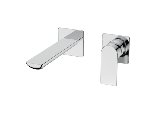 Build in washbasin spout 180mm visible part two plates
