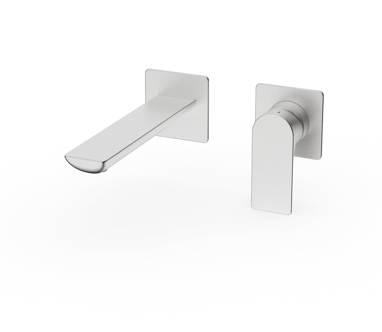 Build in washbasin spout 180mm visible part two plates