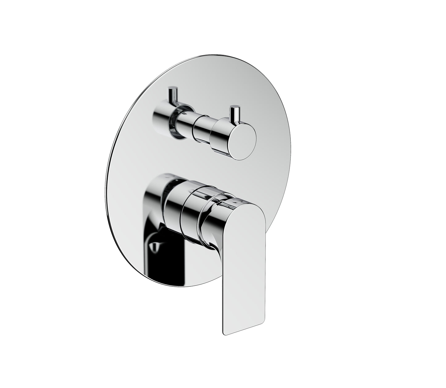Concealed bath mixer