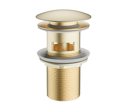 Klick-Klack-Ablaufgarnitur aus Messing