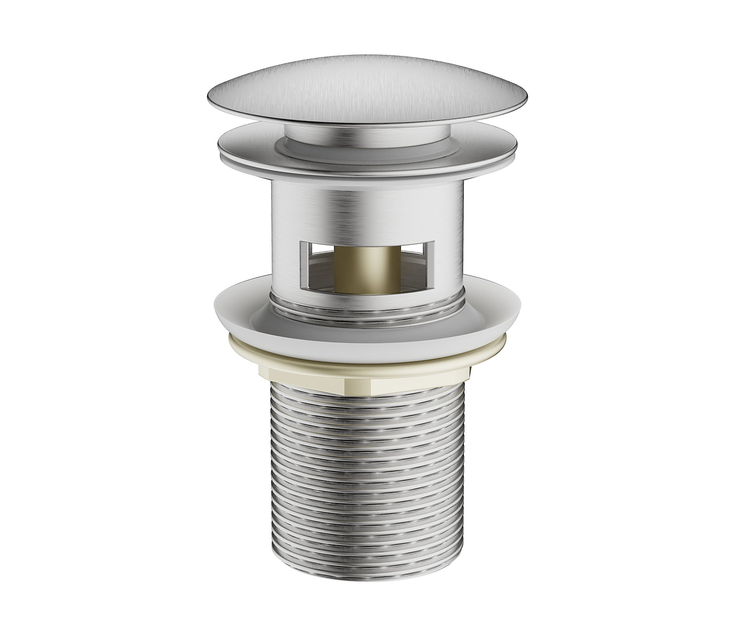 Klick-Klack-Ablaufgarnitur aus Messing