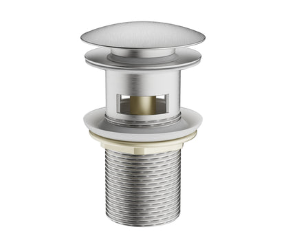 Klick-Klack-Ablaufgarnitur aus Messing