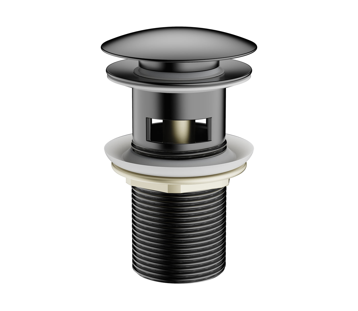 Klick-Klack-Ablaufgarnitur aus Messing