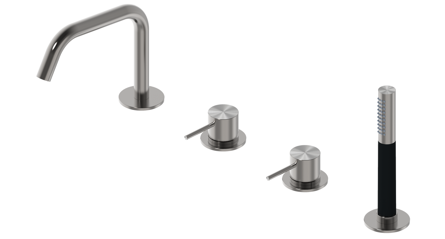 4 Hole bath mixer