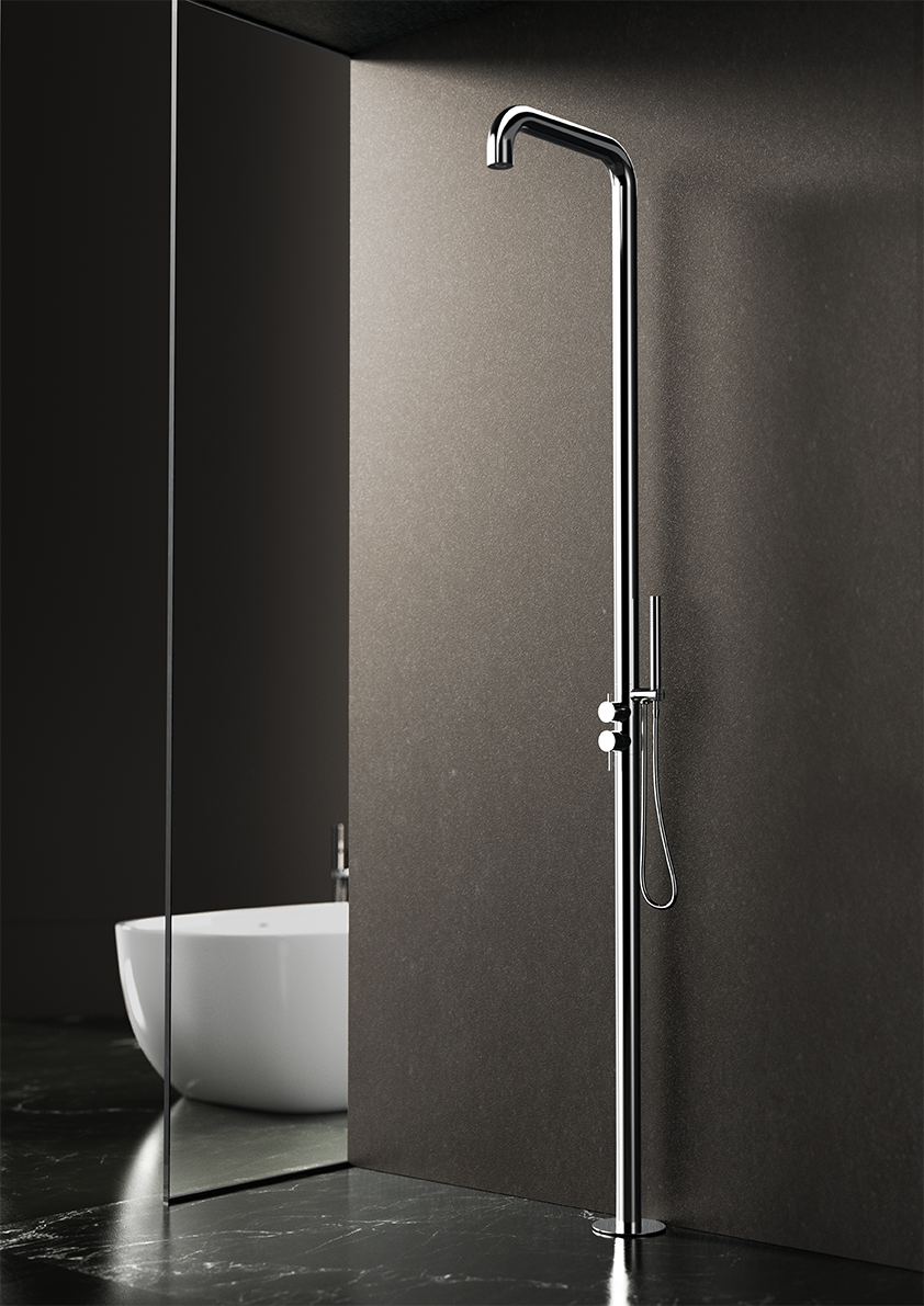 In / Outdoor shower column
