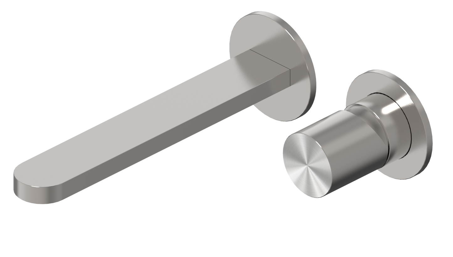 External visible parts washbasin mixer (spout 180mm)