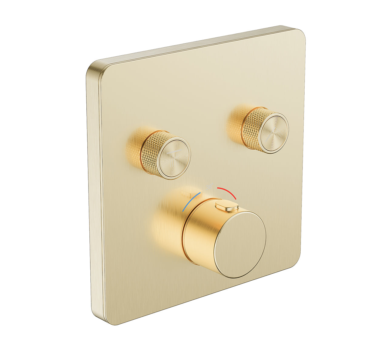 EW40391 Externer Sichtteil-Thermostatmischer mit 2 Ausgängen