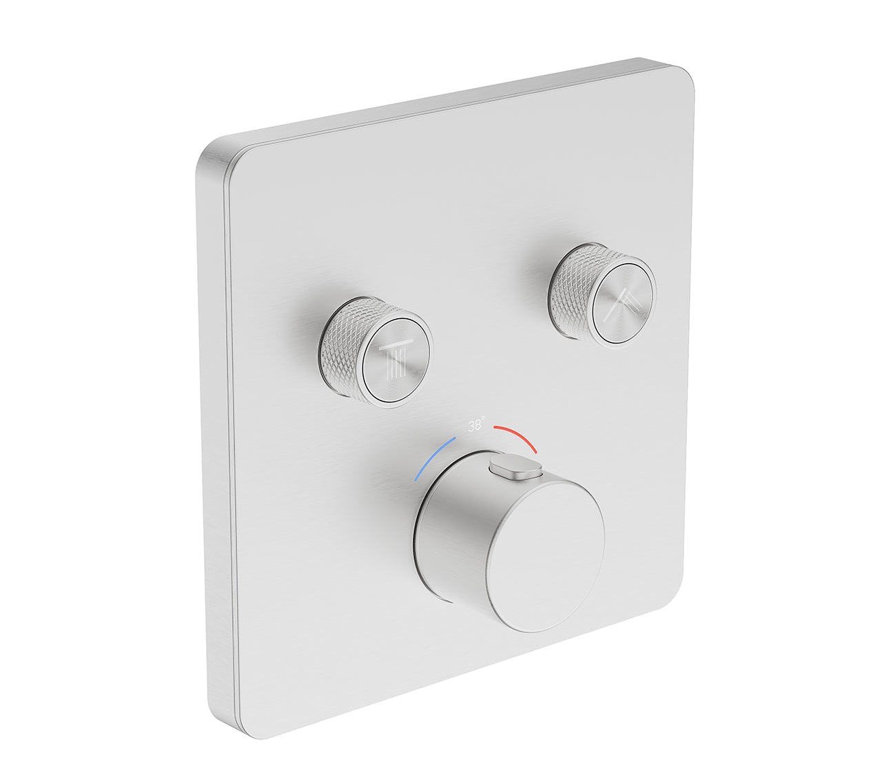 EW40391 Externer Sichtteil-Thermostatmischer mit 2 Ausgängen