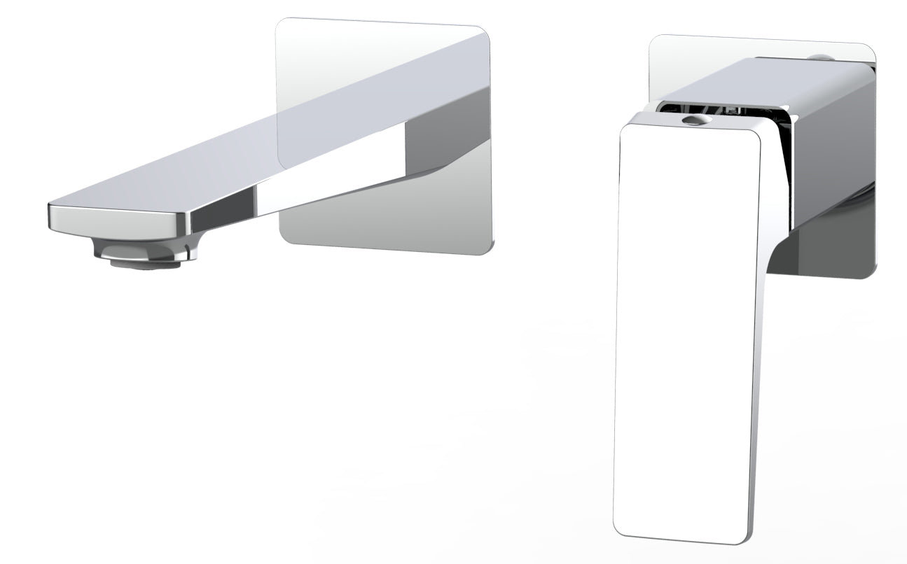 External visible parts 2 Hole washbasin mixer