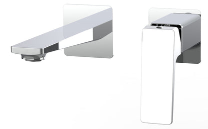 External visible parts 2 Hole washbasin mixer