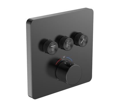 EW40381 Externer Teil 3-Auslass-Thermostatmischer