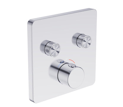 EW40391 Externer Sichtteil-Thermostatmischer mit 2 Ausgängen