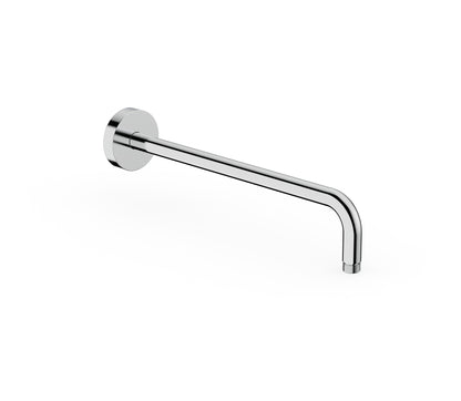 Brass vertical shower arm 400mm