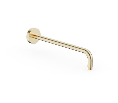 Brass vertical shower arm 400mm