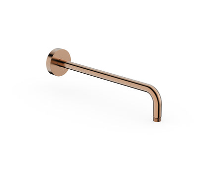 Brass vertical shower arm 400mm