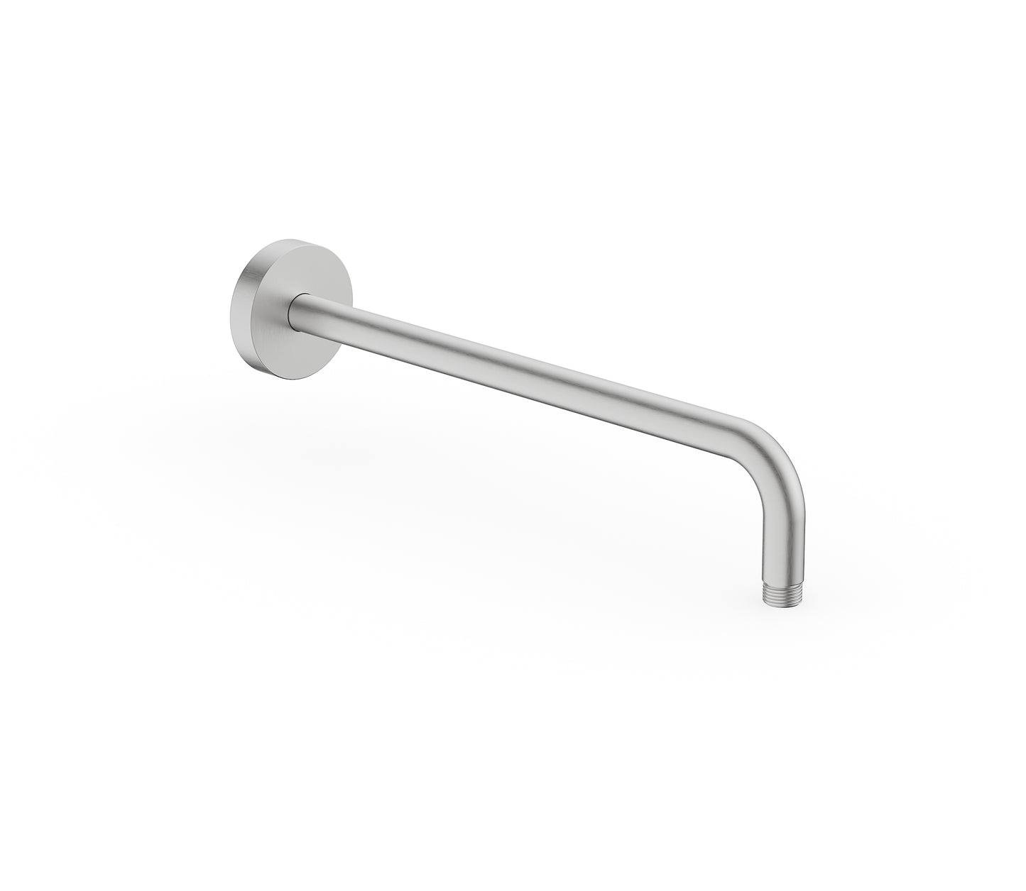 Brass vertical shower arm 400mm