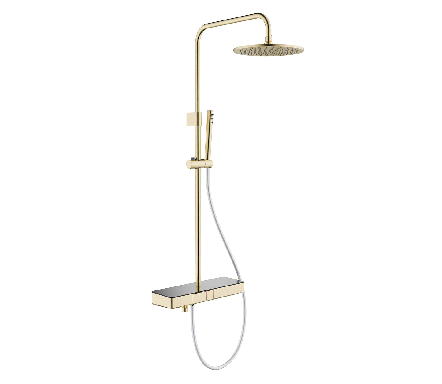 Thermostat-Säulenset mit Ablage und Auslauf