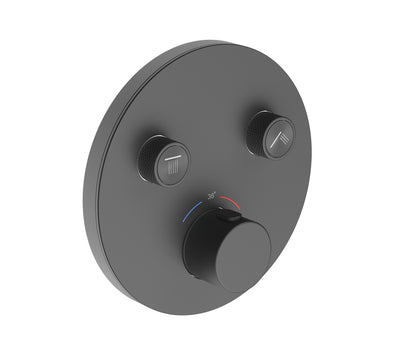 External visible parts thermostatic mixer-2 outlet